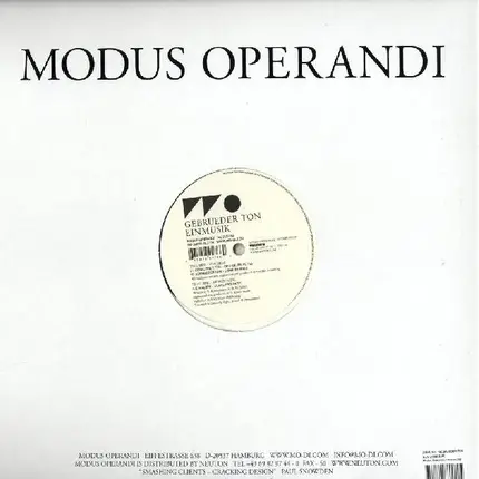 EINMUSIK/ GEBRÜDER TON - AUS LIEBE ZUM...