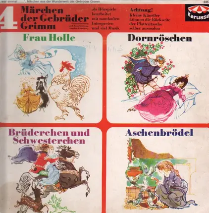 Gebrüder Grimm - 4 Märchen Der Gebrüder Grimm