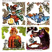 LP - Gebrüder Grimm - Der Froschkönig, Rumpelstilzchen u.a.
