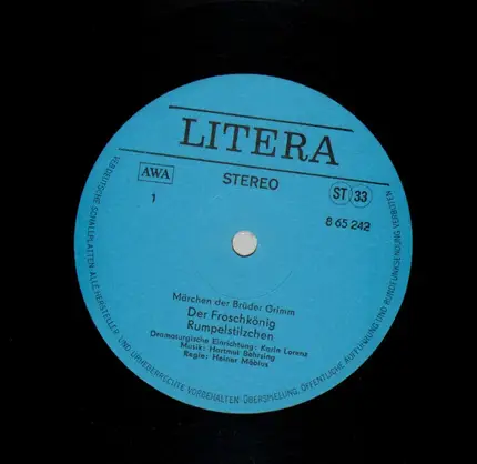 Brüder Grimm - Der Froschkönig, Rumpelstilzchen u.a.