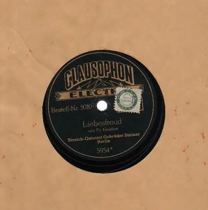 Gebrüder Steiner - Liebesfreud/ Liebesleid