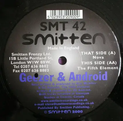 Geezer & Android - Nova / The Fifth Element