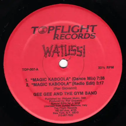 GeeGee & Gym Band - Magic Kaboola