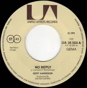 7inch Vinyl Single - Geff Harrison - No Reply