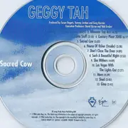CD - Geggy Tah - Sacred Cow