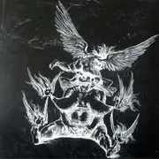 7inch Vinyl Single - Gehenna / Integrity - Gehenna / Integrity - blue marbeled pressing