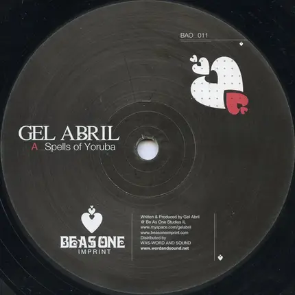 Gel Abril - Spells Of Yoruba / Marir