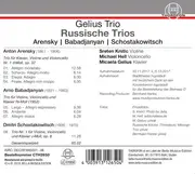 CD - Gelius Trio - Russische Trios - Still Sealed