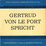 Gertrud Von Le Fort