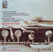 Weber / Rossini - Klarinettenkonzert Nr. 1 F-Moll Op. 73 / Concertino Für Klarinette Und Orchester C-Moll Op. 26 / In
