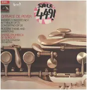 LP - Gervase de Peyer - Concerto No 1 In F Minor, Concertino Op. 26, Theme And Variations - Stereo