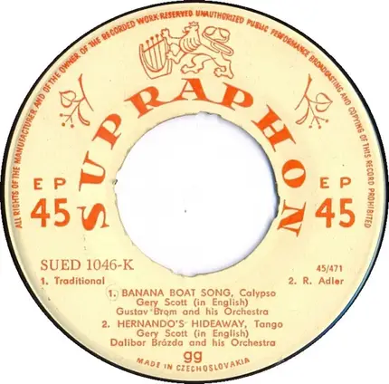 Gery Scott - Come Dance With Me! Supraphon Plays!