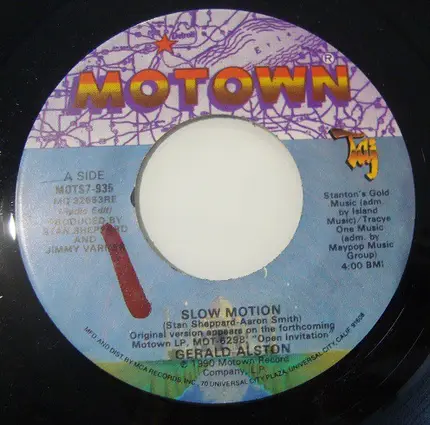 Gerald Alston - Slow Motion