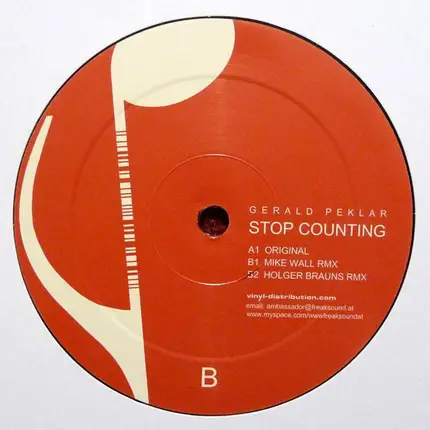 Gerald Peklar - Stop Counting
