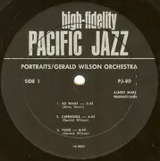 LP - Gerald Wilson Orchestra - Portraits