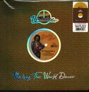 12inch Vinyl Single - Geraldine Hunt - Can't Fake the Feeling - Florescent Yellow Vinyl w/Swirls, Shiny Embossed