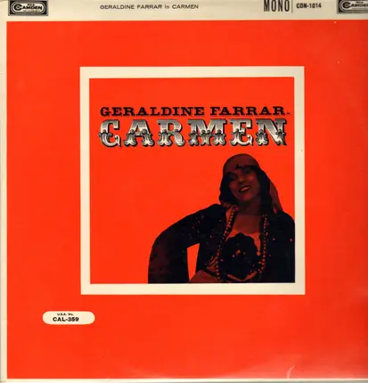Geraldine Farrar - Geraldine Farrar in Carmen (Bizet)