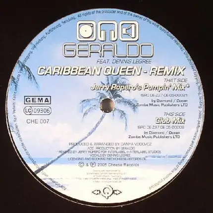 Geraldo - Caribbean Queen (Remix)