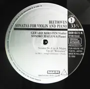 Double LP - Beethoven - Sonatas for Violin And Piano - + OBI, Insert