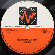 LP - Gerard Hoffnung - The Importance Of Being Hoffnung