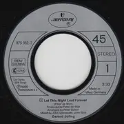 7inch Vinyl Single - Gerard Joling - Let This Night Last Forever