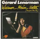 7inch Vinyl Single - Gérard Lenorman - Warum Mein Vater (Pourquoi Mon Père)