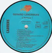 LP - Gérard Lenorman - ...D'amour