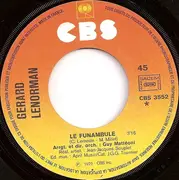 7inch Vinyl Single - Gérard Lenorman - Le Funambule