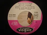 7inch Vinyl Single - Gérard Manuel - La Plus Belle Nuit De Ma Vie