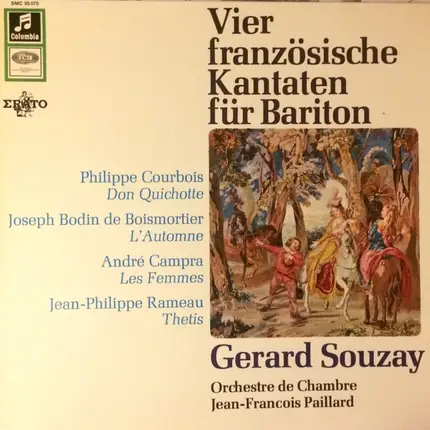André Campra - Jean-Philippe Rameau, a.o. - Vier Französische Kantaten Für Bariton