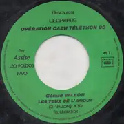 7inch Vinyl Single - Gérard Vallon / Jacques Fauny - Les Yeux De L'amour / SOS Revers