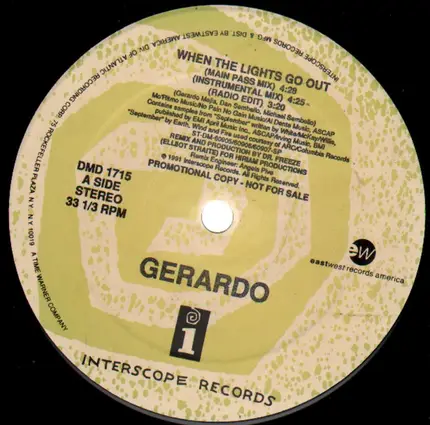 Gerardo - When The Lights Go Out