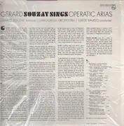 LP - Gérard Souzay - sings Operatic Arias