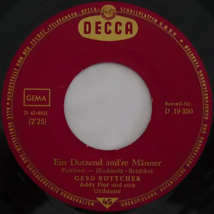 Gerd Böttcher - Ein Dutzend And're Männer
