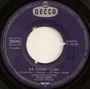 7inch Vinyl Single - Gerd Böttcher - Ich Komme Wieder (O Sole Mio) - Blue labels