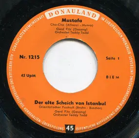 Gerd Fitz - Mustafa / Der Alte Scheich Von Istanbul / El Paso / Playboy-Blues