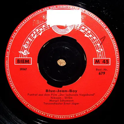 Gerd Fitz / Margit Schumann - Mit Siebzehn / Blue-Jean-Boy