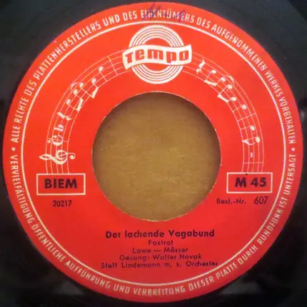 Gerd Fitz / Walter Novak - Ananas Aus Caracas / Der Lachende Vagabund