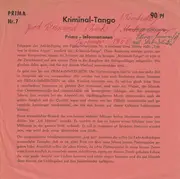 7inch Vinyl Single - Gerd Wienand - Kriminaltango