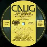 LP - Purcell / Mouret / Bruckner / Orff a.o. - Bläsermusik Aus Fünf Jahrhunderten