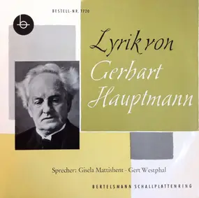 Gerhart Hauptmann - Lyrik Von Gerhart Hauptmann