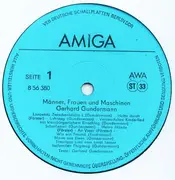 LP - Gerhard Gundermann - Männer, Frauen Und Maschinen