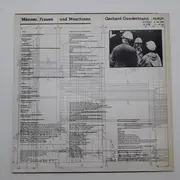 LP - Gerhard Gundermann - Männer, Frauen Und Maschinen - 1st German Press on Amiga with Large side numbers