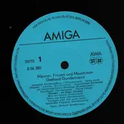 LP - Gerhard Gundermann - Männer, Frauen Und Maschinen - 1st German Press on Amiga with Large side numbers