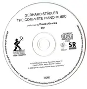 Double CD - Gerhard Stäbler - Paulo Álvares - The Complete Piano Music
