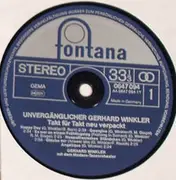 LP - Gerhard Winkler Und Sein Orchester - Unvergänglicher Gerhard Winkler - Takt Für Takt Neu Verpackt