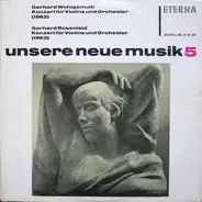 Gerhard Wohlgemuth / Gerhard Rosenfeld - Konzert Für Violine Und Orchester (1963) / Konzert Für Violine Und Orchester (1963)