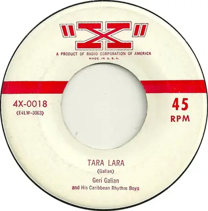 Geri Galian And His Caribbean Rhythm Boys - Slaughter On Tenth Avenue