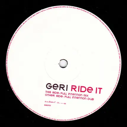 Geri Halliwell - Ride It