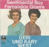 7inch Vinyl Single - Geri Und Kary West - Sentimental Boy